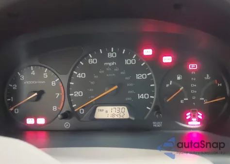 2000 Honda Accord 2.3 Lx from USA, damaged, VIN 1HGCG5643YA118812